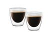 Zestaw 2 filiżanek do espresso z podwójną ścianką Amo 80 ml 25837 - Vialli Design