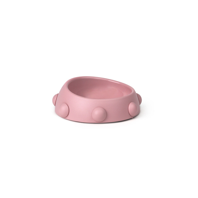 miski dla psów i kotów do podawania pokarmu 160 ml boss nano różowe - united pets