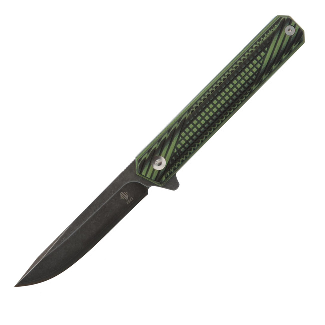 Nóż składany Womsi Wolf, stal S90V/420, rękojeść G10 ciemnozielona, 18 cm