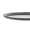 Okrągła taca ze stali nierdzewnej 31 cm Pleats - Alessi