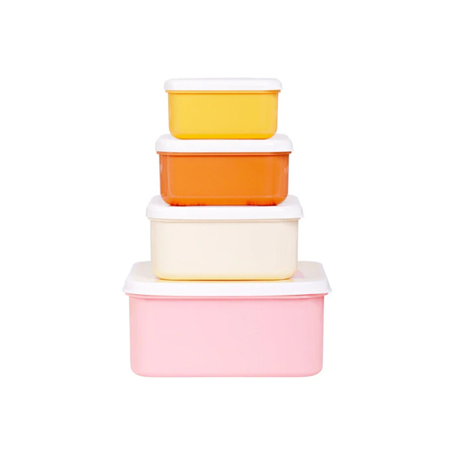 Lunchboxy dla dzieci Rainbows - A Little Lovely Company