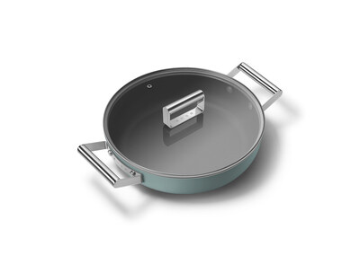 Smeg - Głęboka patelnia o średnicy 28 cm DPF2812EGM 0