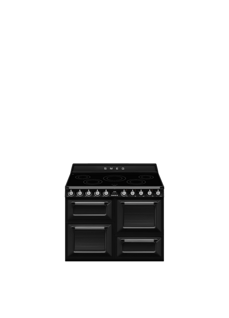 Smeg - Kuchnia wolnost, 110cm, Victoria, Czarny Victoria Tr4110Ibl2 Czarny.