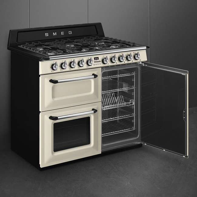 Smeg - Kuchnia wolnost, 100cm, Victoria, TR103P VICTORIA - krem