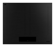Smeg - Płyta indukcyjna, 60cm, Classica, czarny Universal Sim3644mb Czarny mat