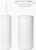 Zestaw trzech akcesoriów toaletowych MindSet Fresh White 303920 - Brabantia