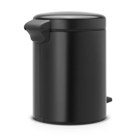 Kosz na śmieci pedałowy Newicon 5l mat black - Brabantia