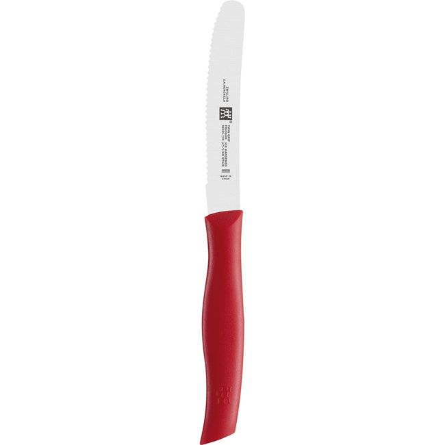 Twin Grip nóż uniwersalny 12 cm, czerwony - Zwilling