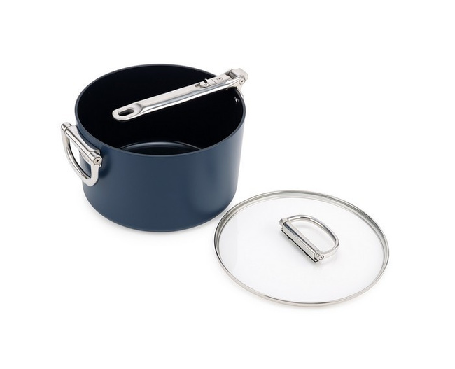 Rondel 23cm ze składanym uchwytem + pokryw. Space - Joseph Joseph