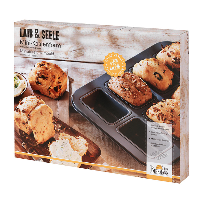 Forma na 8 Minichlebków - Birkmann