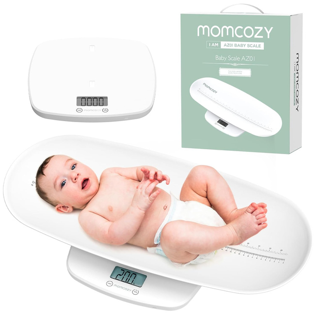 Waga niemowlęca Momcozy AZ01 z miarką wzrostu 60 cm, obciążenie do 150 kg
