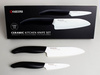 Zestaw 2 noży do owoców 7,5 + Santoku 14cm Gen - Kyocera