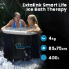 EXTRALINK Ice Bath Bathtube Wanna składana do morsowania i zimnych kąpieli