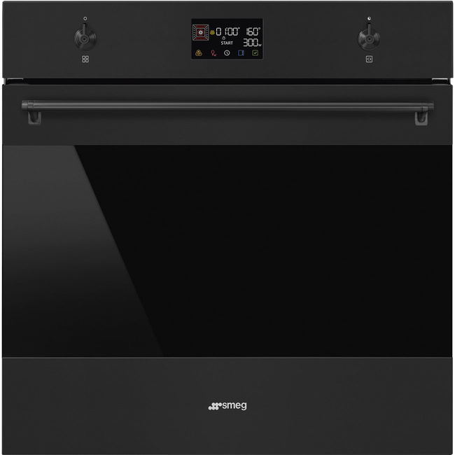 Smeg - Piekarnik, speedwaveXL, Classica, czarny CLASSICA SO6302M2N Czarny mat