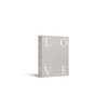 Album na zdjęcia Printworks All You Need Is Love XL, szary z czarnymi kartami