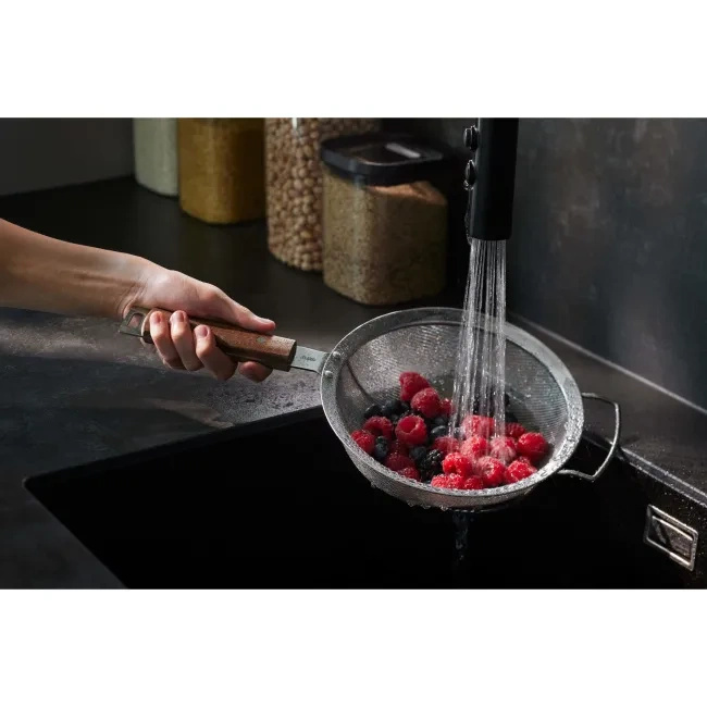 Gefu Passo Sitko Z Drewnianym Uchwytem 20 cm