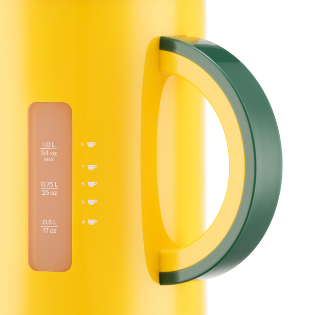 Czajnik elektryczny Bodum Bistro MoMA 1 l, 1200 W, żółty