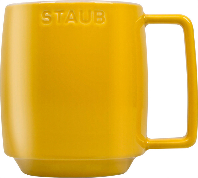 Staub serving kubek ceramiczny - żółty, 350 ml