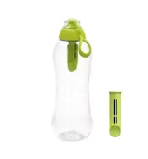 Butelki z wymiennymi filtrami 700ml zielona - Dafi