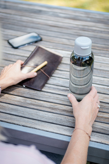 Leo Butelka na wodę, szara z trytanu 0,75 l - Berghoff