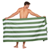 Ręcznik plażowy szybkoschnący Cayman Olive 200 x 90 cm Dock & Bay