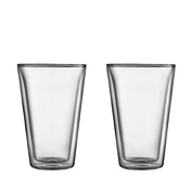 Szklanki z podwójną ścianką Canteen 400 ml 2 szt transparent