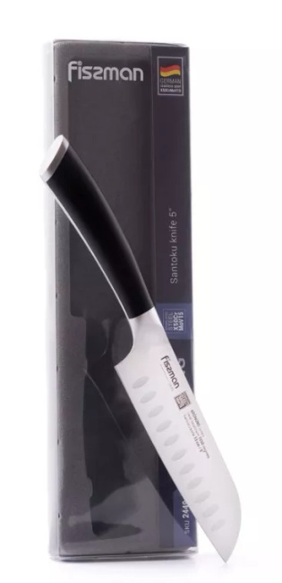 Fissman Kronung - Nóż kuchenny małe Santoku 13cm