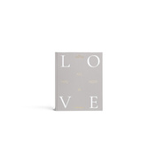 Album na zdjęcia Printworks All You Need Is Love XL, szary z czarnymi kartami