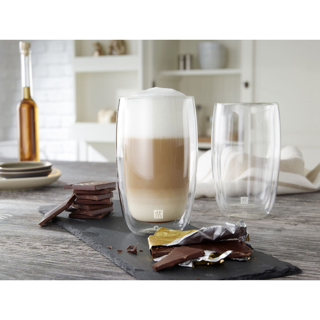 Zestaw dwóch szklanek do latte macchiato 350 ml - Zwilling