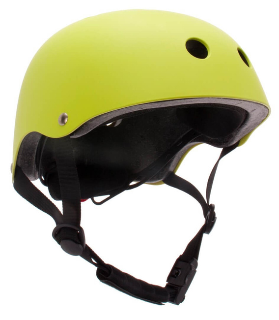 Kask rowerowy dla dzieci Tracker- Love 2 Ride, rozm. S, 50-54 cm z lampką LED i klipsem magnetycznym Lime - Sunbaby