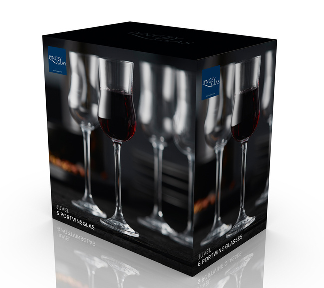 Kieliszki Do Wina Deserowego Juvel 90 Ml 6 Sztuk 916025 - Lyngby Glas