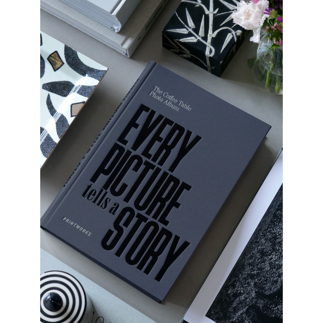 Album na zdjęcia Printworks Every Picture Tells a Story, ciemnoszary