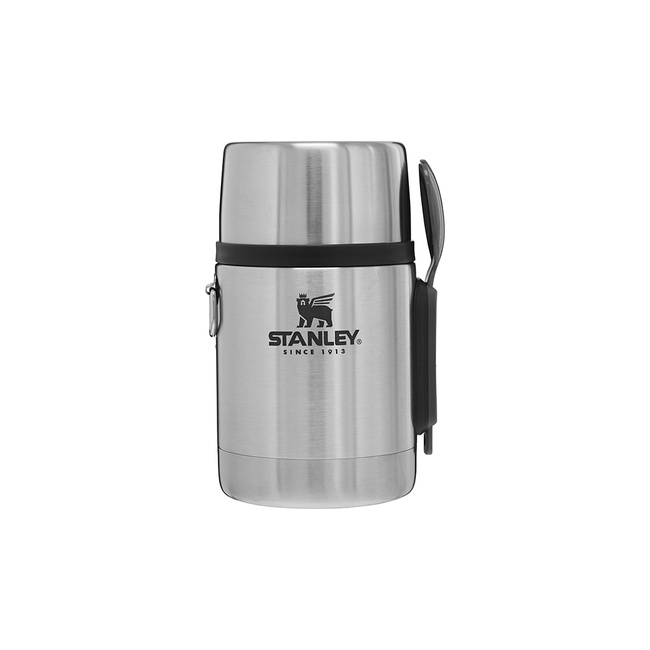 Termos obiadowy ze sztućcami Adventure - Stainless Steel 0,53 l - Stanley.