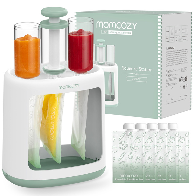 Momcozy SE01 Baby Food Maker urządzenie do jedzenia dla dzieci przecierów przechowywania żywności
