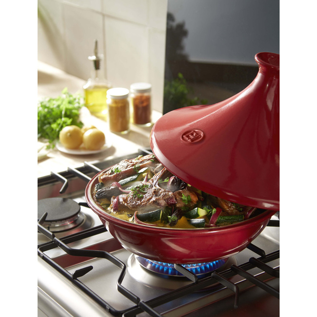 Tagine 3 l, Czerwony - Emile Henry