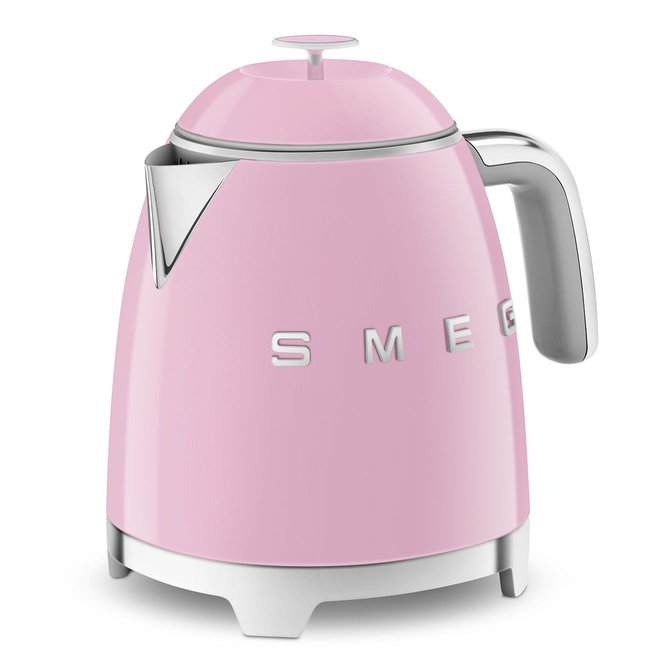 Smeg - Czajnik Mini, Pastelowy Róż 50's Style Klf05Pkeu Pastelowy Róż