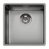 Smeg - Zlewozmywak ze stali nierdzewnej VSTR40DKX - Stainless Steel