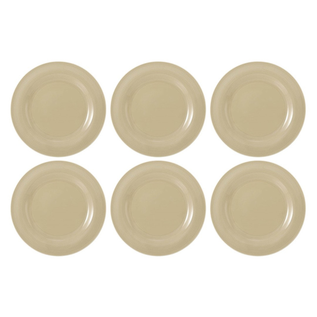 Seltmann Beat Color Glaze Zestaw 6 Talerzy Obiadowych 27.5 cm
