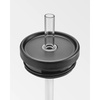 Termiczny kubek ze słomką Chilly's 500 ml czarny