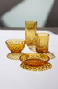 Talerze Sorrento 16 Cm 4 Sztuki Amber 27800 - Lyngby Glas