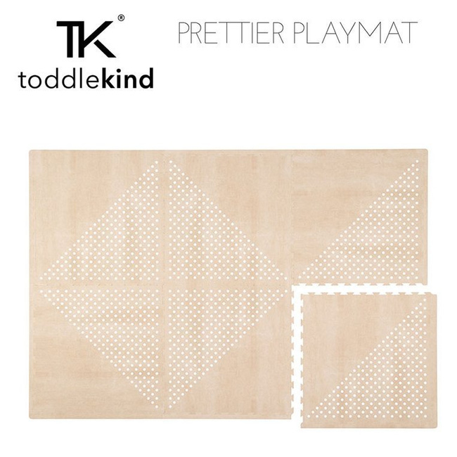 Toddlekind mata do zabawy piankowa podłogowa Prettier Playmat Earth Clay Beige