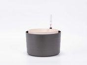 Plastia Berberis Donica Samonawadniająca Okrągła 26 Cm - Szary