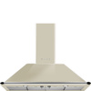 Smeg - Okap kuchenny, Victoria, 110 cm, KT110PE VICTORIA - krem