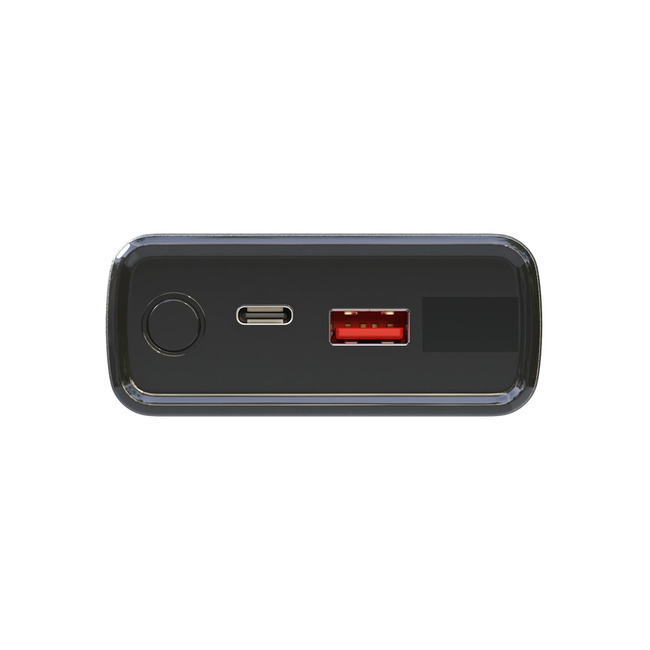 Powerbank Extralink EPB-126 20000 mAh, Power Delivery 45 W, USB-C, srebrny