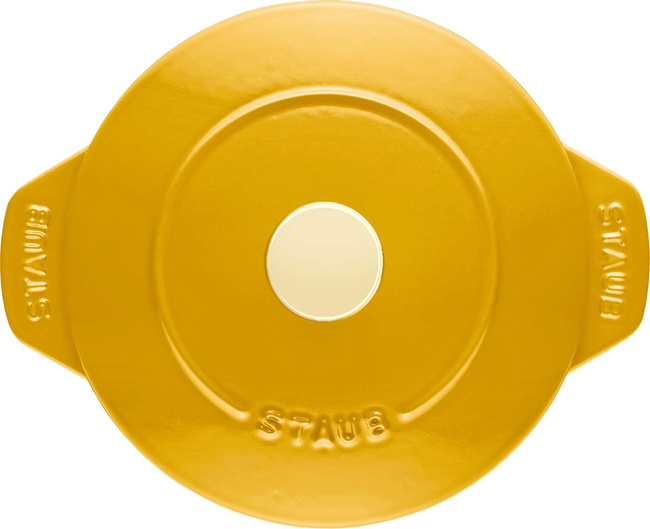 Staub La Cocotte mały garnek okrągły 16 cm, cytrynowy