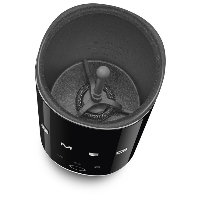 Spieniacz do mleka Smeg Mff02Bleu Czarny 50's Style