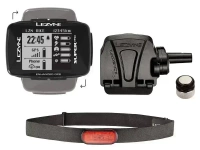 Licznik rowerowy LEZYNE SUPER PRO GPS HRSC LOADED w zestawie opaska na serce + czujnik prędkości/kadencji