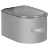 Pojemnik metalowy 1,0l Loft ciepły szary Matt Wesco - Wesco