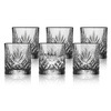 Kieliszki do shotów ze szkła kryształowego Melodia 80 ml 6 sztuk 31134 - Lyngby glas