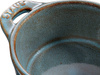 Gift Giving 4x Mini Cocotte Okrągły 10 Cm, Antyczny Turkusowy - Staub